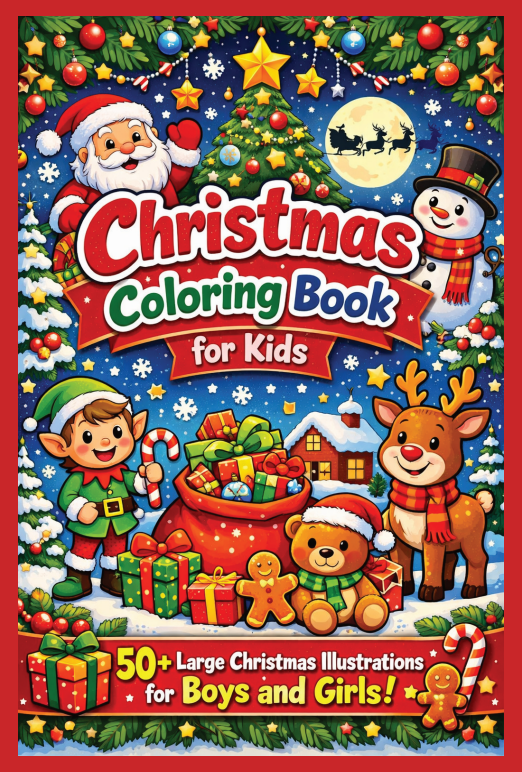 Christmas Coloring Book for Kids