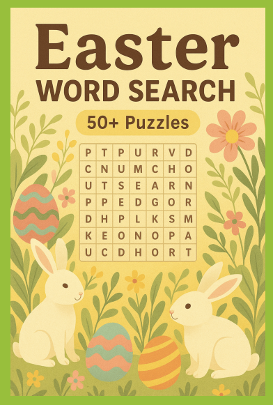 Easter Word Search Puzzle Book
