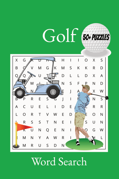 Golf Word Search Puzzle Book: Easy-to-Read Puzzles about Golf