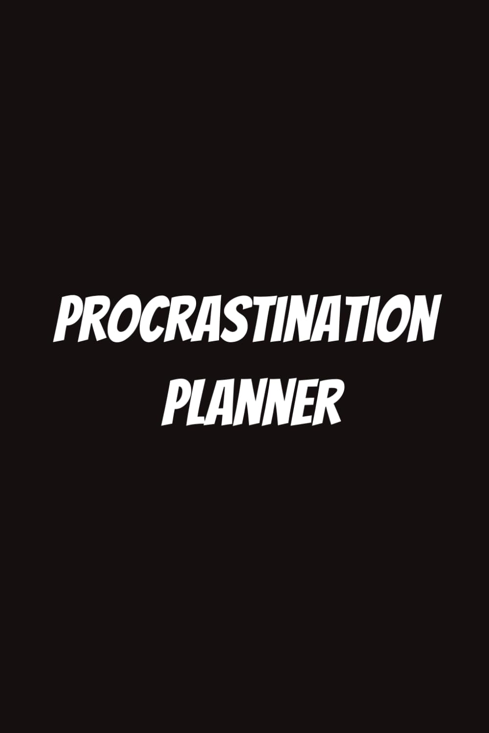 Procrastination Planner