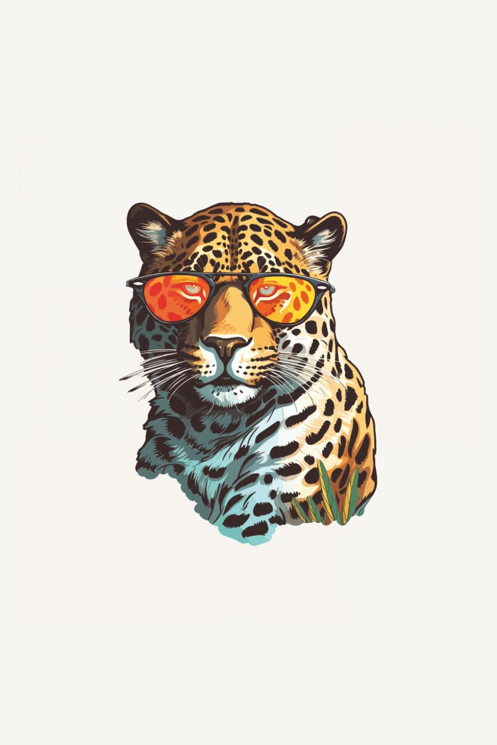 Urban Art Cheetah Notebook