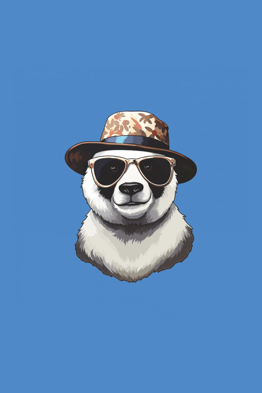 Urban Art Panda Notebook